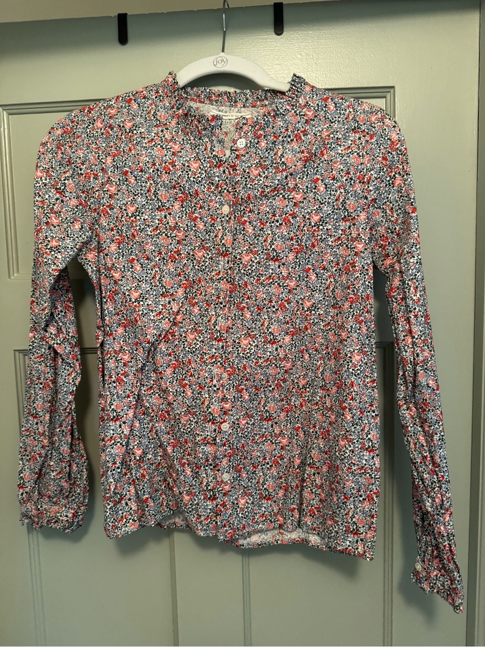 Dôen top in floral print, size XS